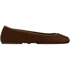 Tory Burch, Dames, Schoenen, Bruin, Maat: 38 EU Leer,