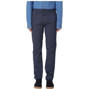 Hugo, Heren, Broeken, Blauw, Maat: W29 Katoen,