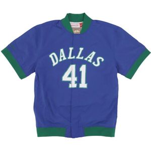 Mitchell & Ness, Heren, Sport, Blauw, Maat: L Poliester,