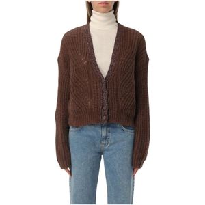 Liu Jo - Sprankelende Cardigan - Bruin - Dames