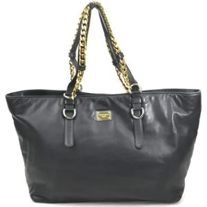 Dolce & Gabbana Pre-owned, Dames, Pre-owned, Zwart, Maat: ONE Size Leer,