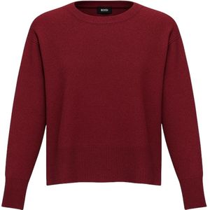 Emme DI Marella, Dames, Truien, Rood, Maat: M Wol,