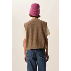 Des Petits Hauts, Dames, Jassen, Beige, Maat: XS Wol,