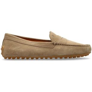 Tod's, Dames, Schoenen, Beige, Maat: 37 EU Suède,