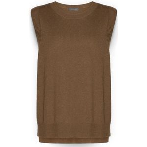 Elena Mirò, Dames, Truien, Bruin, Maat: S Wol,