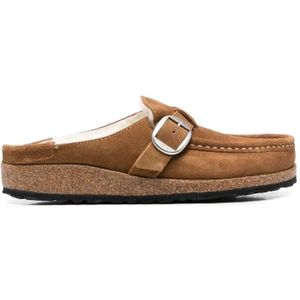 Birkenstock, Dames, Schoenen, Bruin, Maat: 36 EU Suède,