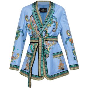 Etro, Dames, Jassen, Veelkleurig, Maat: S Zijde,