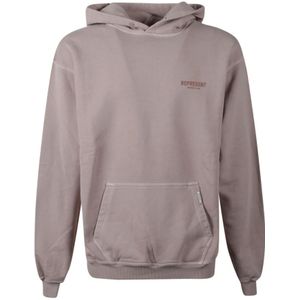 Represent, Heren, Sweatshirts & Hoodies, Beige, Maat: S Katoen,