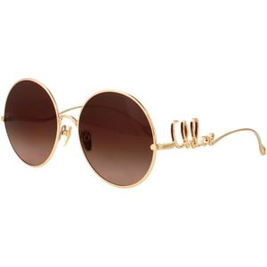 Chloé, Dames, Accessoires, Geel, Maat: 60 MM Nylon,