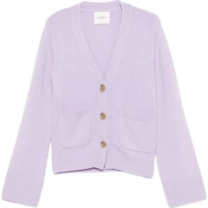 Lisa Yang, Dames, Truien, Paars, Maat: XS Kasjmier,