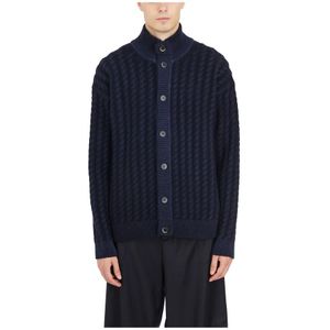 Barena Venezia, Heren, Truien, Blauw, Maat: L