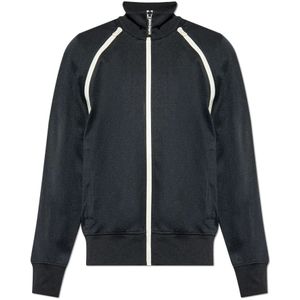 Palm Angels, Heren, Sweatshirts & Hoodies, Zwart, Maat: L Katoen,