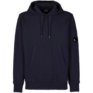 C.p. Company, Heren, Sweatshirts & Hoodies, Blauw, Maat: XL Fleece,