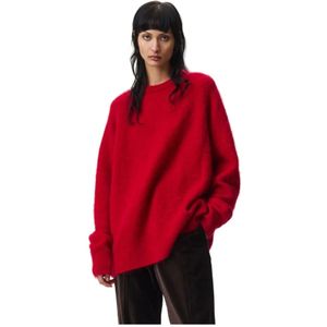 Adnym Atelier, Dames, Truien, Rood, Maat: M Wol,