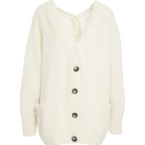 Solotre, Dames, Truien, Wit, Maat: S Mohair,