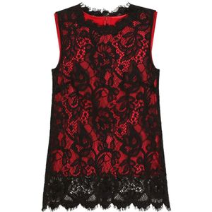 Dolce & Gabbana, Dames, Tops, Rood, Maat: S
