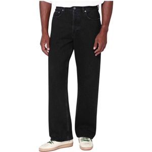 Golden Goose, Heren, Jeans, Zwart, Maat: W33 Katoen,