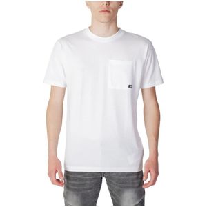 New Balance, Heren, Tops, Wit, Maat: XL Katoen,