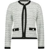 Betty & Co - Gebreid Vest - Wit - Dames