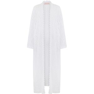 Valentino Garavani, Dames, Truien, Wit, Maat: XL Katoen,