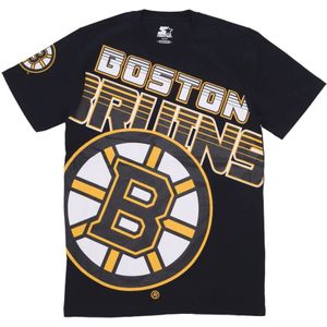 Starter, Heren, Tops, Zwart, Maat: L Katoen,