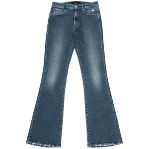 3X1, Dames, Jeans, Blauw, Maat: W26 Katoen,