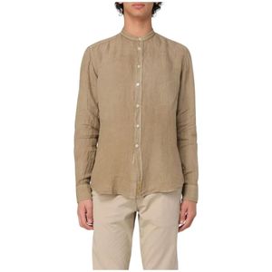 B.D Baggies, Heren, Overhemden, Groen, Maat: L Linnen,
