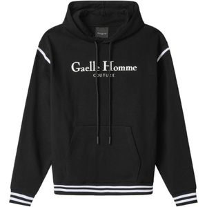 Gaëlle Paris, Heren, Sweatshirts & Hoodies, Zwart, Maat: 2XL Katoen,