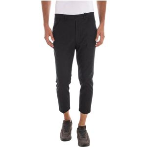 Daniele Alessandrini, Heren, Broeken, Zwart, Maat: S Katoen,