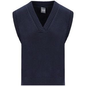 Max Mara, Dames, Truien, Blauw, Maat: XS Katoen,