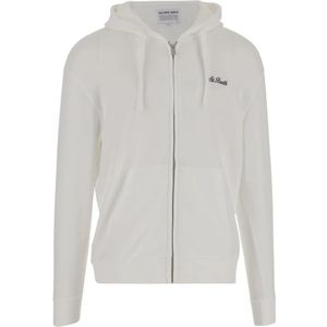 MC2 Saint Barth, Heren, Sweatshirts & Hoodies, Wit, Maat: XL Katoen,