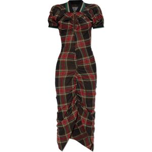 Vivienne Westwood, Dames, Jurken, Veelkleurig, Maat: XS Katoen,