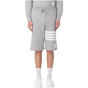 Thom Browne, Heren, Korte broeken, Grijs, Maat: XL Katoen,