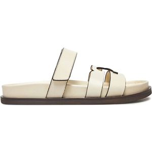 Tory Burch, Dames, Schoenen, Wit, Maat: 40 EU