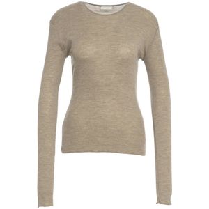 Skall Studio, Dames, Truien, Bruin, Maat: M Wol,