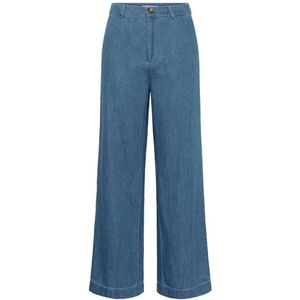 Part Two, Dames, Jeans, Blauw, Maat: XS Katoen,