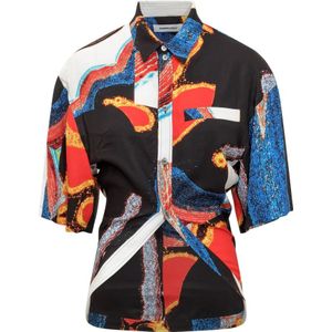 Ambush, Dames, Overhemden, Zwart, Maat: S