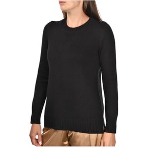 Gran Sasso, Dames, Truien, Zwart, Maat: L