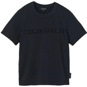 Marc Jacobs, Dames, Tops, Zwart, Maat: S Katoen,