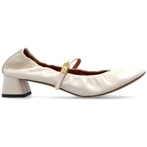 Lanvin, Dames, Schoenen, Beige, Maat: 40 EU Leer,