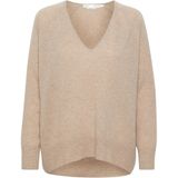 InWear, Dames, Truien, Beige, Maat: S Leer,