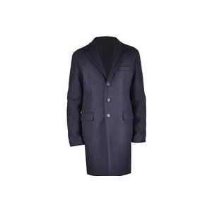 Warm en stijlvol Dsquared2 jas , Blue , Heren , Maat: L