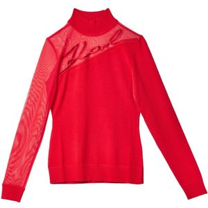 Karl Lagerfeld, Dames, Truien, Rood, Maat: S Viscose,