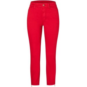 Mac, Dames, Broeken, Rood, Maat: 4XS Denim,