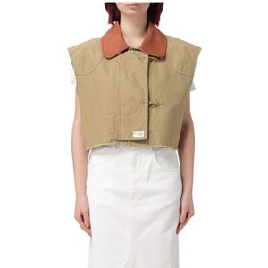 Fay, Dames, Jassen, Beige, Maat: M