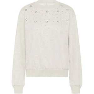 Kaffe - Kavivian - Sweatshirt - Grijs - Katoen