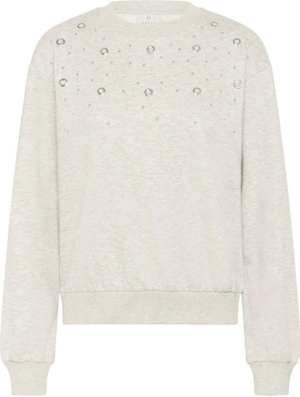 Kaffe - Kavivian - Sweatshirt - Grijs - Katoen