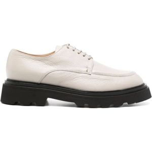 Doucal's - Loafers - Grijs - Leren Instappers - Moderne Zool