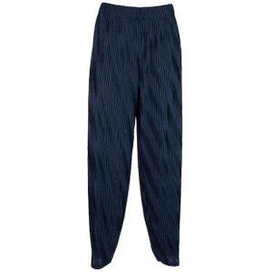 Giorgio Armani, Dames, Broeken, Blauw, Maat: L Poliester,