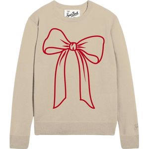 MC2 Saint Barth, Dames, Truien, Beige, Maat: L